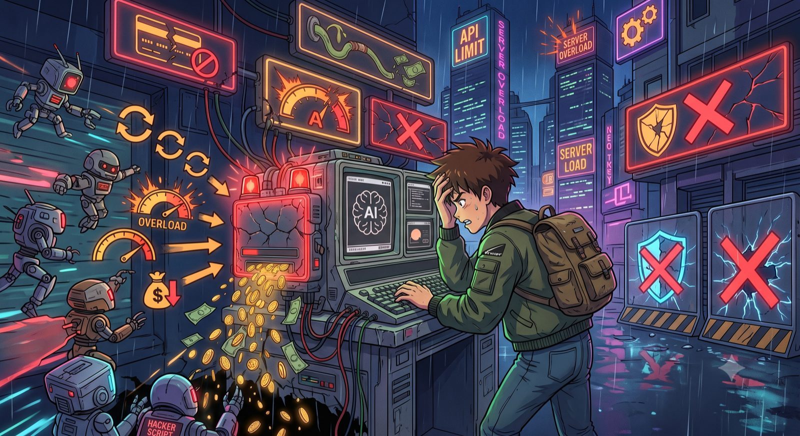 ¿Mi chatbot puede ser atacado y cada ataque me cuesta dinero?